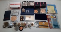 Assorted Coin Memorabilia