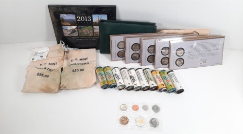 U.S. Coin Sets & Quarter Rolls