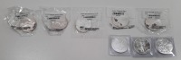 (8) American Eagle $1 1oz Silver Coins