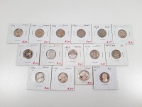 (15) U.S. Nickels Assorted Years