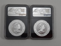 (2) 2019P Australia Silver Coins
