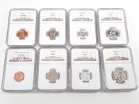 (8) 1959 & 1960 Coins