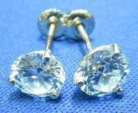 14K Gold & Diamond Earrings (Riverside, CA)