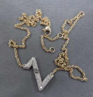 Louis Vuitton 18K Gold & Diamond Pendant Necklace (Riverside, CA)