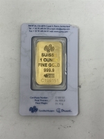 Gold Bar, Coin & Pendant