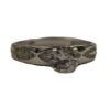 Silver Engagement Ring & Silver Cast Wedding Band (Laredo, TX) - 2