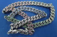 David Yurman Sterling Silver & Assorted Semi-Precious Gemstones Men&rsquo;s Necklace (Riverside, CA)