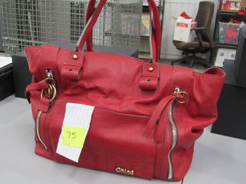 Chloe Leather Tote Bag (Laredo, TX)