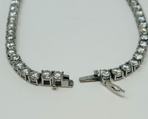 14K Gold & Diamond Tennis Necklace (Dayton, NJ)