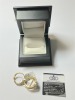 Gold & Diamond Ring & Wedding Band Set (Pompano Beach, FL) - 2