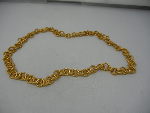 24KR Gold Round Link Chain (Pompano Beach, FL)