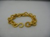 24KR Gold Round Link Bracelet (Pompano Beach, FL) - 2