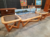 Glass-Top Tables and Art
