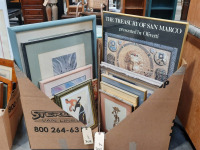 (2) Ctns of Framed Art