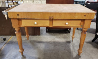 Boo's Block Butcher Table