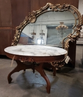 Marble Table, Wall Mirror