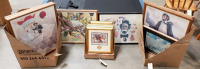 Framed Prints: Circus Clowns