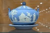 Wedgwood Blue Jasperware Sugar Bowl - 2