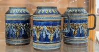(3) Doulton Lambeth Jugs