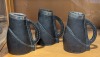 (3) Doulton Lambeth Faux Leather Jugs - 3