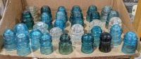 (1) Ctn Vintage Glass Insulators
