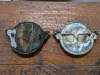 (2) Metal Corvette Logo - 2