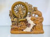 Mc Coy USA Dog Spinning Wheel Small Planter