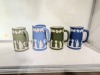 (4) "Wedgwood" Small Pitchers