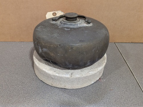 Grinding Stone & Copper Foot Warmer