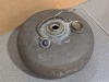 Grinding Stone & Copper Foot Warmer - 3