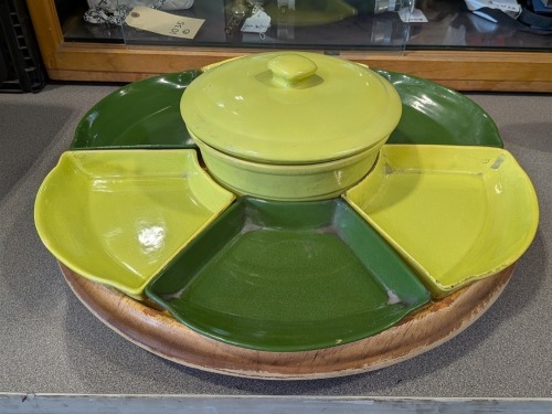 Lazy Susan Chip and Dip Set
