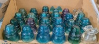 (1) Ctn Vintage Glass Insulators