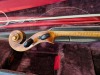 Violin Marked "Franz Stengel ANNO 1945" w/ Case & Bow - 6