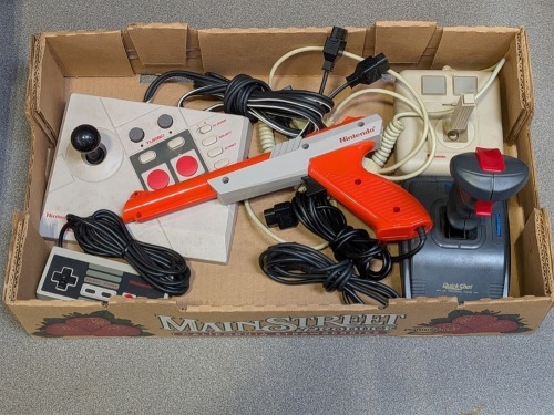 Vintage Nintendo Controllers
