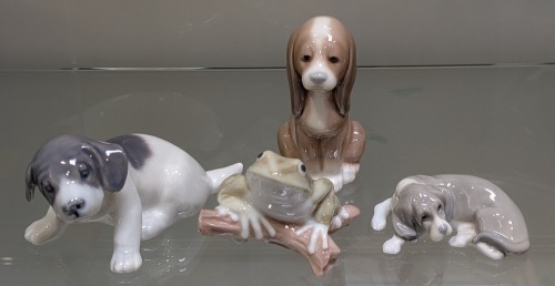 (4) "Llardo" Figurines