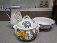 Pitcher, Basin, & Dish