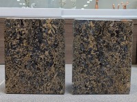 (2) Stone Bookends