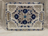 Marble Tray w/ Inlays