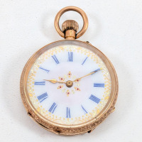 Vintage 14K Yellow Gold Petite Pocket
