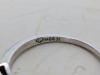 14K White Gold Diamond Wedding Ring Set - 5