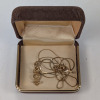 14K Yellow Gold Owl Necklace - 6
