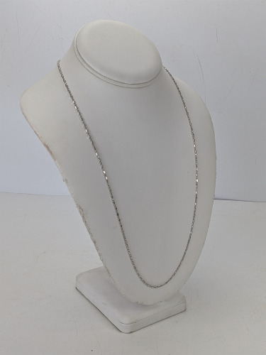 14K White Gold Chain