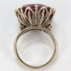 Yellow Gold Ring w/ Red Stone - 3