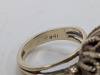 Yellow Gold Ring w/ Red Stone - 4
