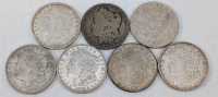 (7) Morgan $1 Coins