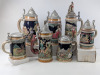 (7) "Gerz" Beer Steins