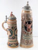 (2) "Gerz" Beer Steins