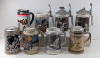 (8) Beer Steins & Mugs