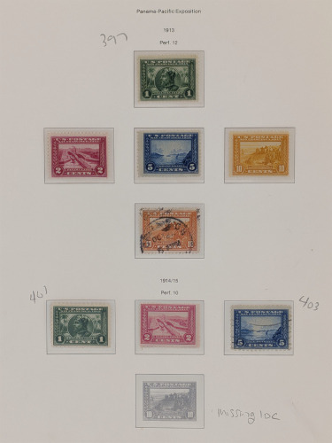 Panama-Pacific Exposotion Stamps