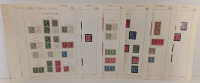 U.S. Coils 1910/11-1916/22 Assorted Stamps